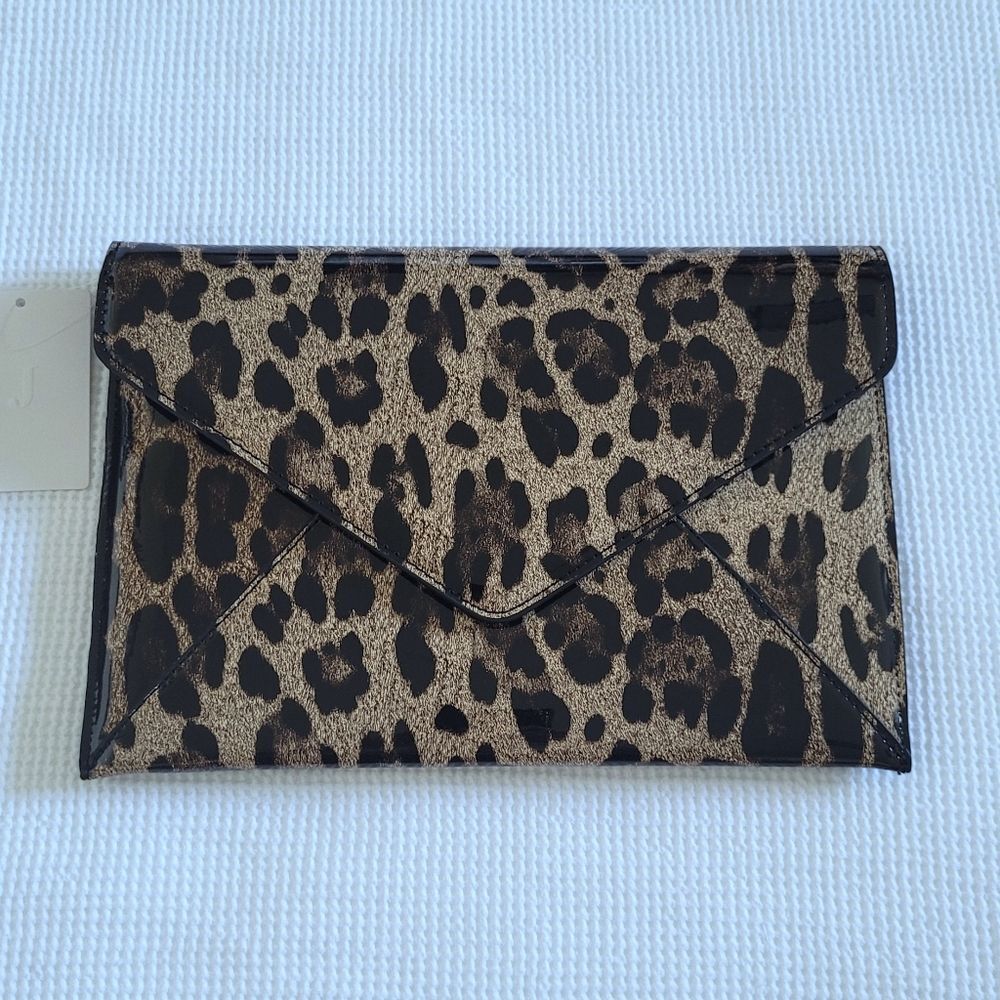J Leopard🐆 Clutch/Shoulder Bag - NWT